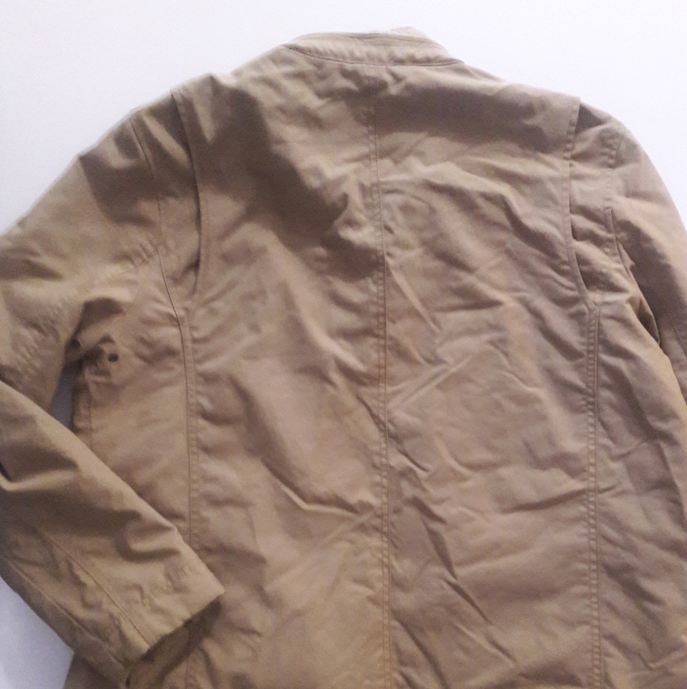 TOMMY HILFIGER Men's Military/field Cotton Quilted Coat Full Zip Jacket Size L - Picture 9 of 10